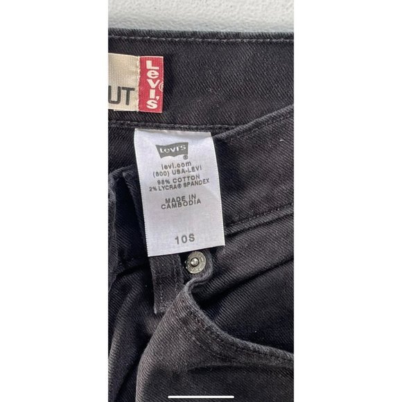 Levi's 550 Relaxed Boot Cut in Black Size 10S - Picture 8 of 8